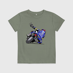 Детская футболка Yamaha racing team Racer