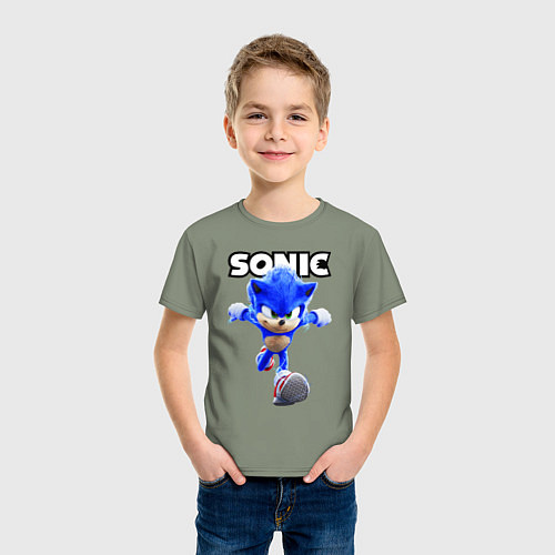 Детская футболка Sonic the Hedgehog 2022 / Авокадо – фото 3