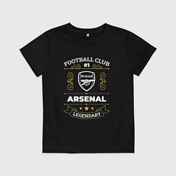 Детская футболка Arsenal: Football Club Number 1