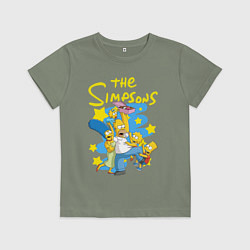 Детская футболка The SimpsonsСемейка Симпсонов