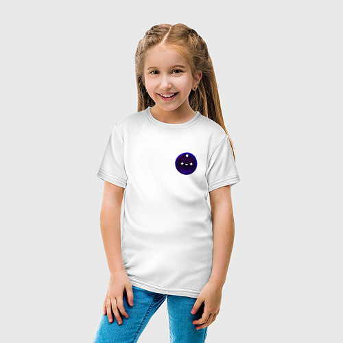 Детская футболка DARK BLEB - Cosmonious High / Белый – фото 4