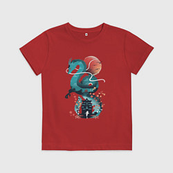 Детская футболка История Тихоро и Хаку