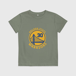 Футболка хлопковая детская GS Warriors, цвет: авокадо