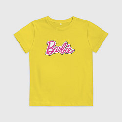 Детская футболка Barbie logo