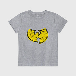 Футболка хлопковая детская Style Wu-Tang, цвет: меланж