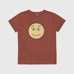 Детская футболка Улыбающийся смайлик из Дурак Онлайн
