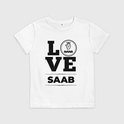 Детская футболка Saab Love Classic