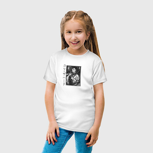 Детская футболка ХА ЮРИ ЗАХАРД / Белый – фото 4