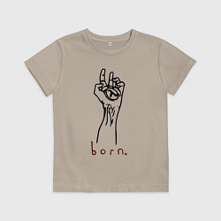 Детская футболка Half life - born