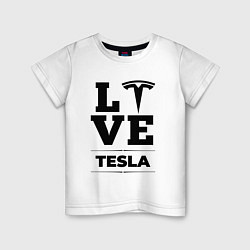 Детская футболка Tesla Love Classic