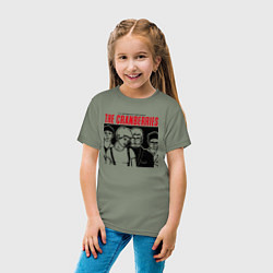 Футболка хлопковая детская Sus 50 mejores canciones - The Cranberries, цвет: авокадо — фото 2