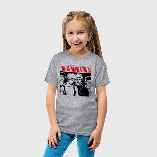 Детская футболка Sus 50 mejores canciones - The Cranberries / Меланж – фото 4