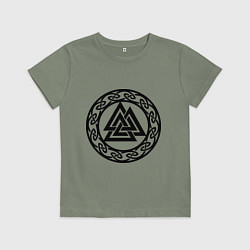 Детская футболка Валькнут - символ Одина