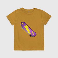 Детская футболка Скейтборд с молнией