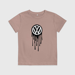 Детская футболка Volkswagen - art logo