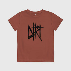 Детская футболка Dirt