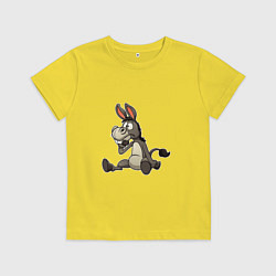 Детская футболка Задумчивый осел