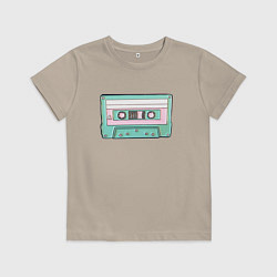 Детская футболка Музыкальная кассета - олды поймут