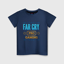 Футболка хлопковая детская Игра Far Cry pro gaming, цвет: тёмно-синий