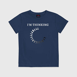 Детская футболка Я думаю шахматная загрузка