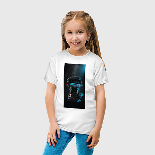 Детская футболка Ахилес программ / Белый – фото 4