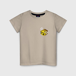 Детская футболка Пчела Майнкрафт