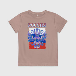 Детская футболка Россия Герб Флаг