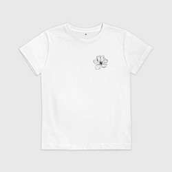 Детская футболка Hibiscus