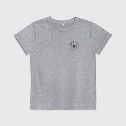 Детская футболка Hibiscus