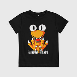 Детская футболка Радужные друзья - Оранжевый