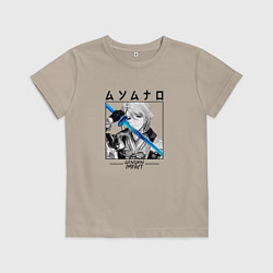 Детская футболка Камисато Аято в квадрате