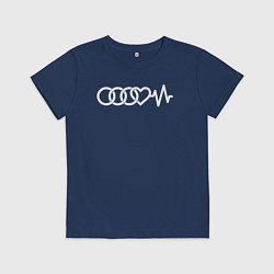 Детская футболка Люблю свою Audi