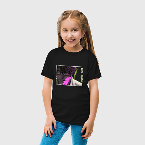 Детская футболка Айзен Соске / Черный – фото 4