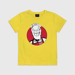Футболка хлопковая детская Доктор Ливси - KFC Edition, цвет: желтый