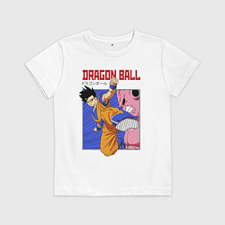 Детская футболка Dragon Ball - Сон Гоку - Удар