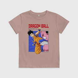 Детская футболка Dragon Ball - Сон Гоку - Удар