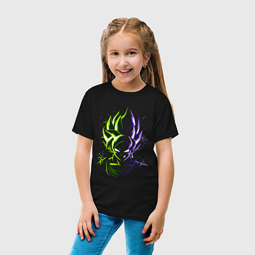 Детская футболка Гоку Сон - Жемчуг Дракона / Черный – фото 4