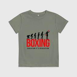 Детская футболка Boxing evolution