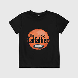 Детская футболка Cat father
