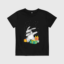 Детская футболка Кролик ДЭБ и новый год