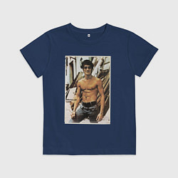 Детская футболка Брюс Ли - ретро постер