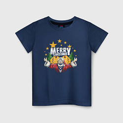 Детская футболка Merry Christmas Santa