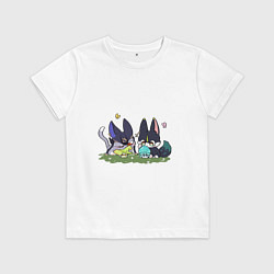 Детская футболка Котики Сайно и Тигнари