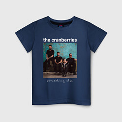 Футболка хлопковая детская The Cranberries rock, цвет: тёмно-синий