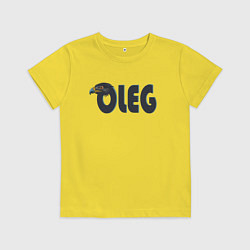 Детская футболка Олег орел