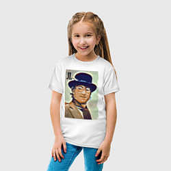 Футболка хлопковая детская John Lennon - legendary musician, цвет: белый — фото 2