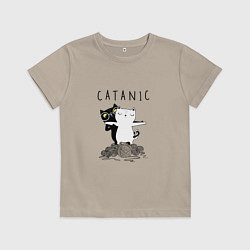 Детская футболка Catanic quote