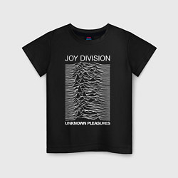 Футболка хлопковая детская Joy Division, цвет: черный