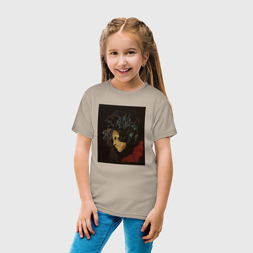 Детская футболка Инкогнито / Миндальный – фото 4
