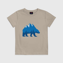 Детская футболка Bear mountains
